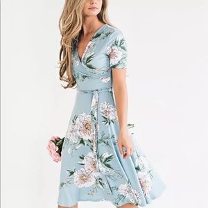 Floral dress size small